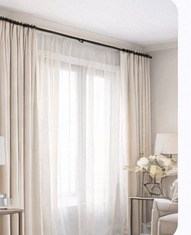 Drapery installation